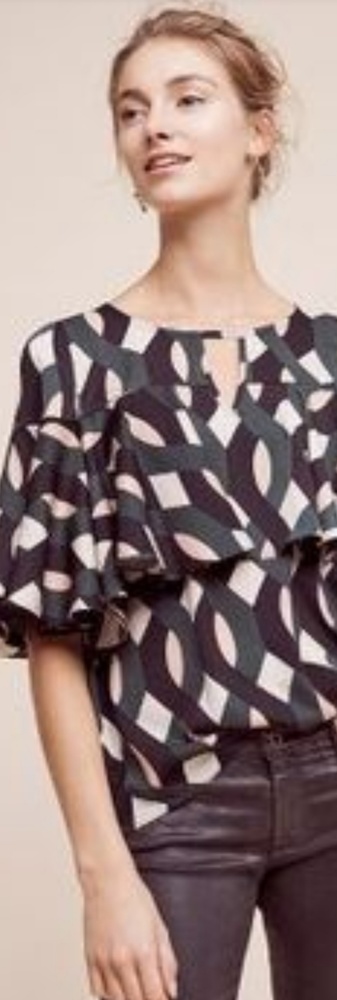 Anthropologie Sunday in Brooklyn Blouse